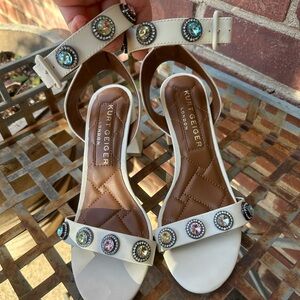 Kurt Geiger Octavia block heel sandals